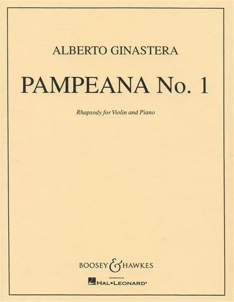 Pampeana No. 1 op. 16